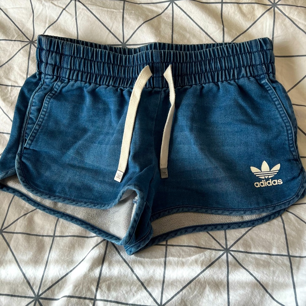 Adidas jeans shorts